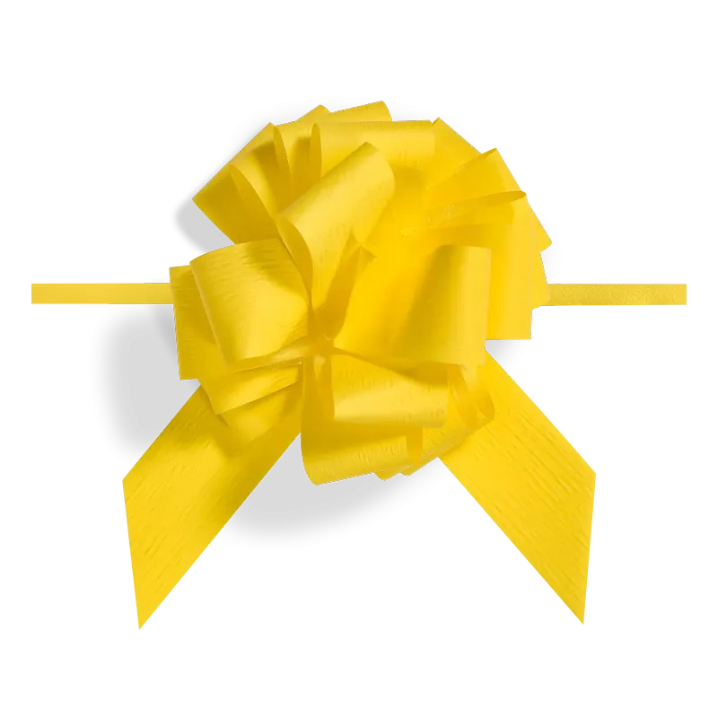 Ziehschleife Granfiocco Gelb