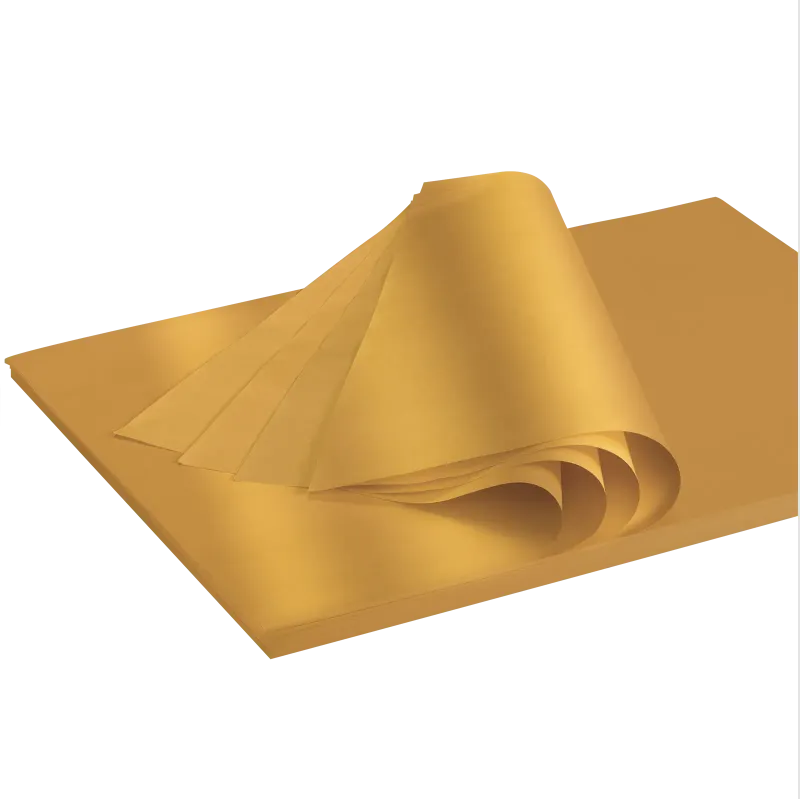 Seidenpapier Gold 500 × 375 mm  2 kg