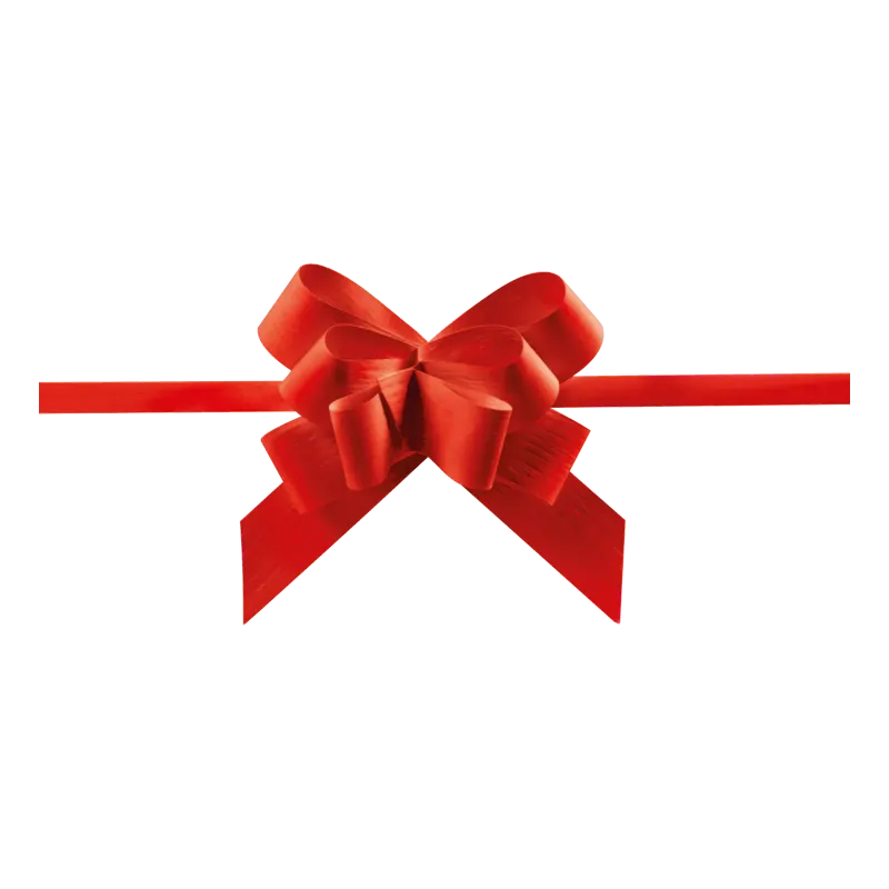 Ziehschleife Rot Paper