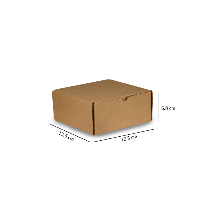 13.5 X 13.5 X 6.8 CALIBRE MICROCORRUGADO