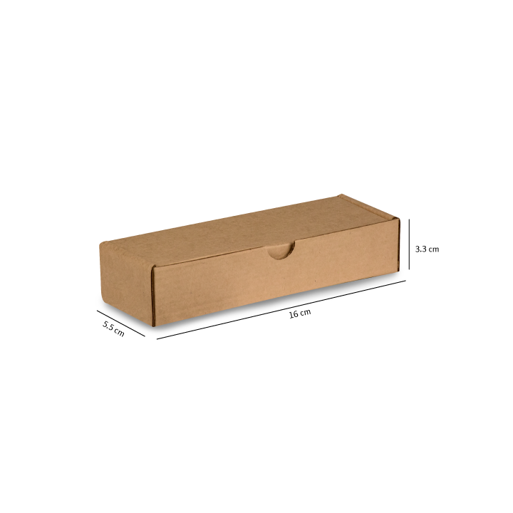 16 X 5.5 X 3.3 CALIBRE MICROCORRUGADA