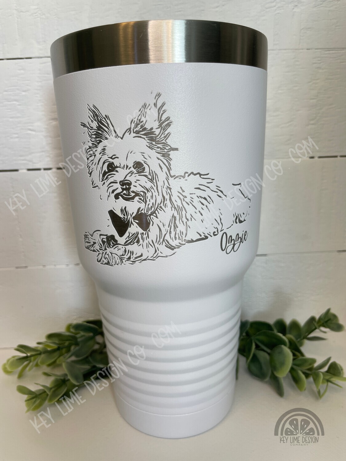Drinkware Pet Portrait Tumbler