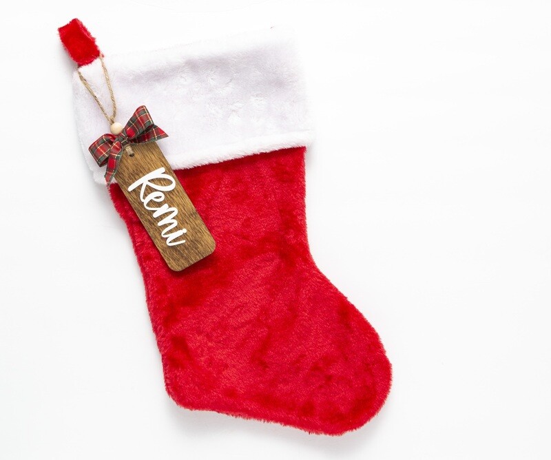 Christmas Stocking Name Tags