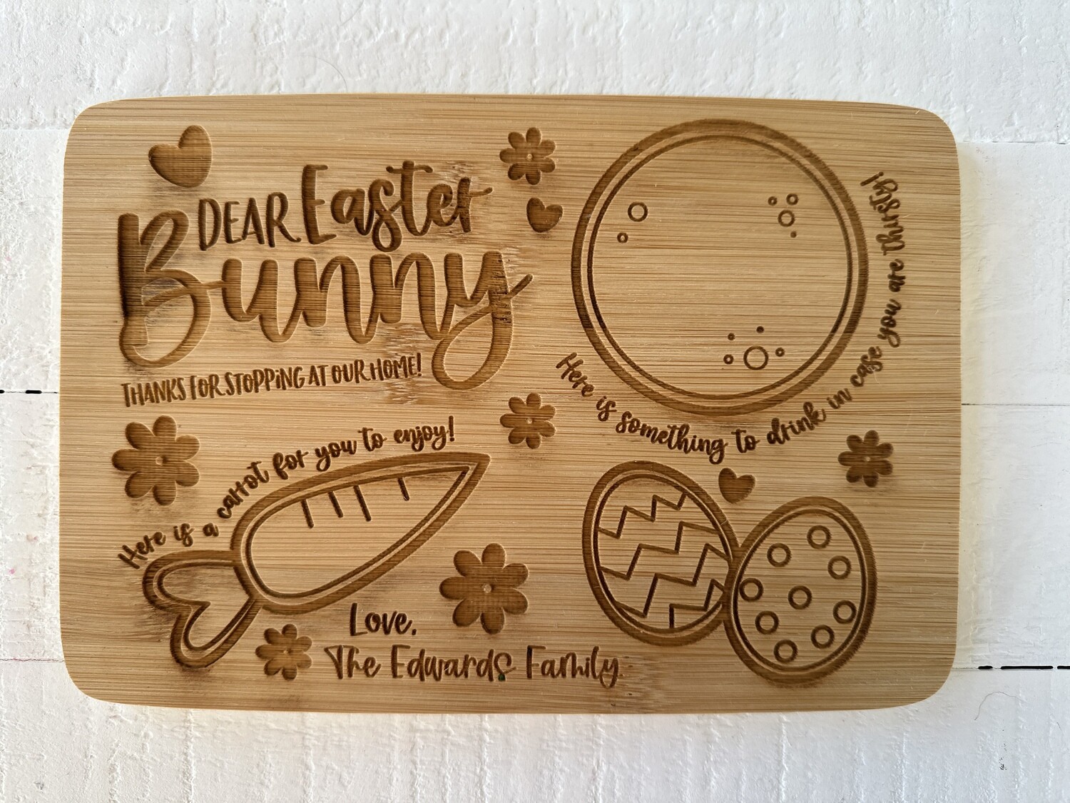 Easter Bunny Treat Tray