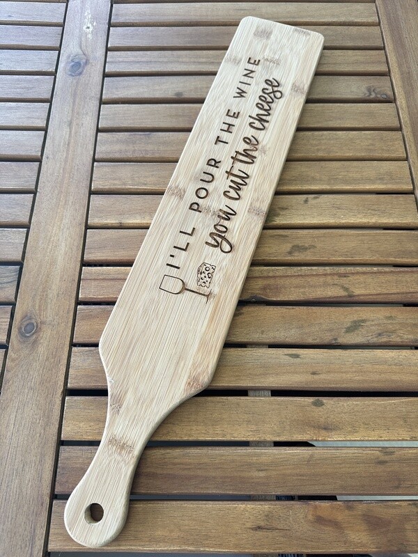 Cutting Board  -  Bamboo Cheese Board