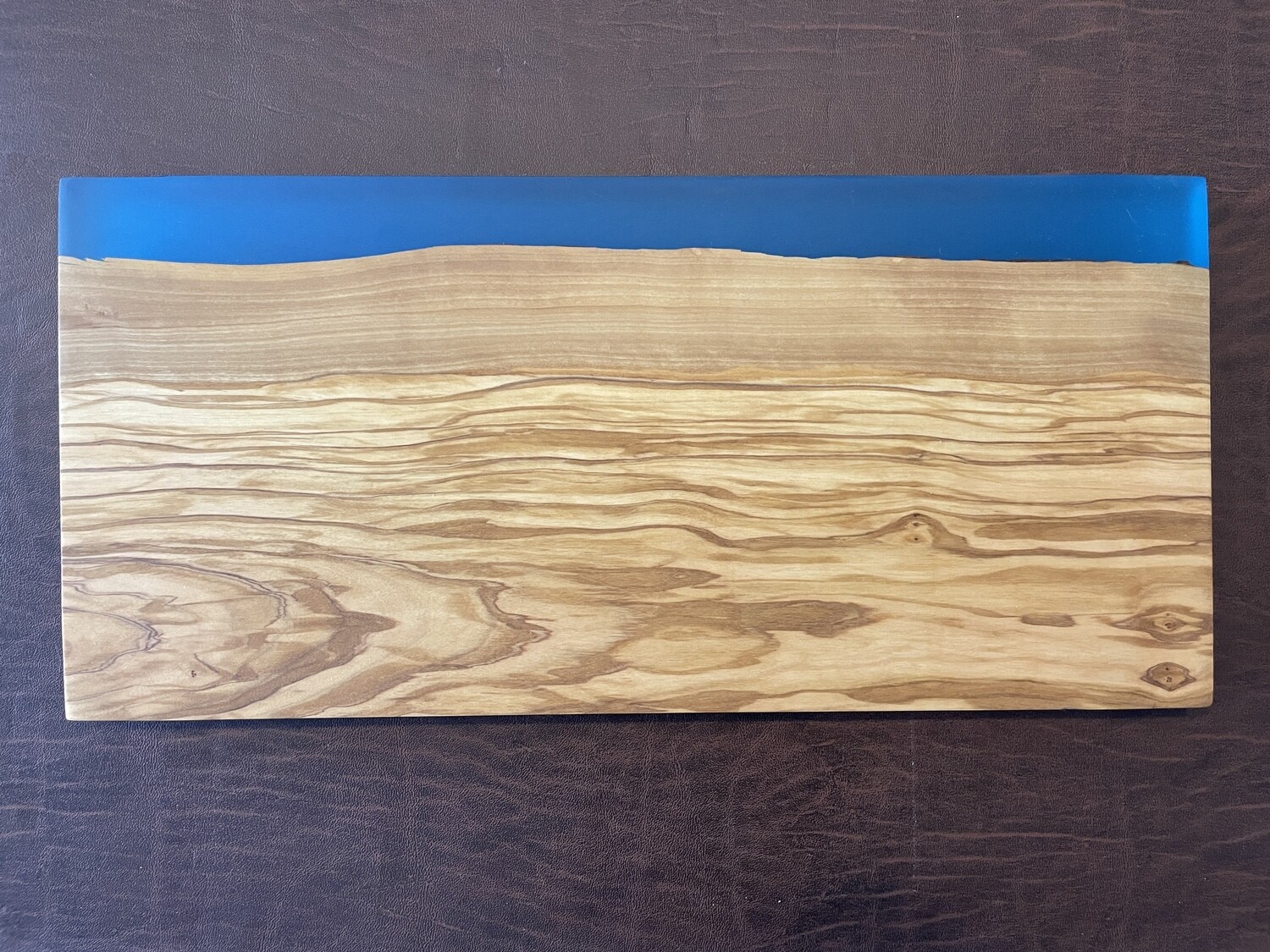 GB Cutting/Serving Board  Olive Wood and Resin