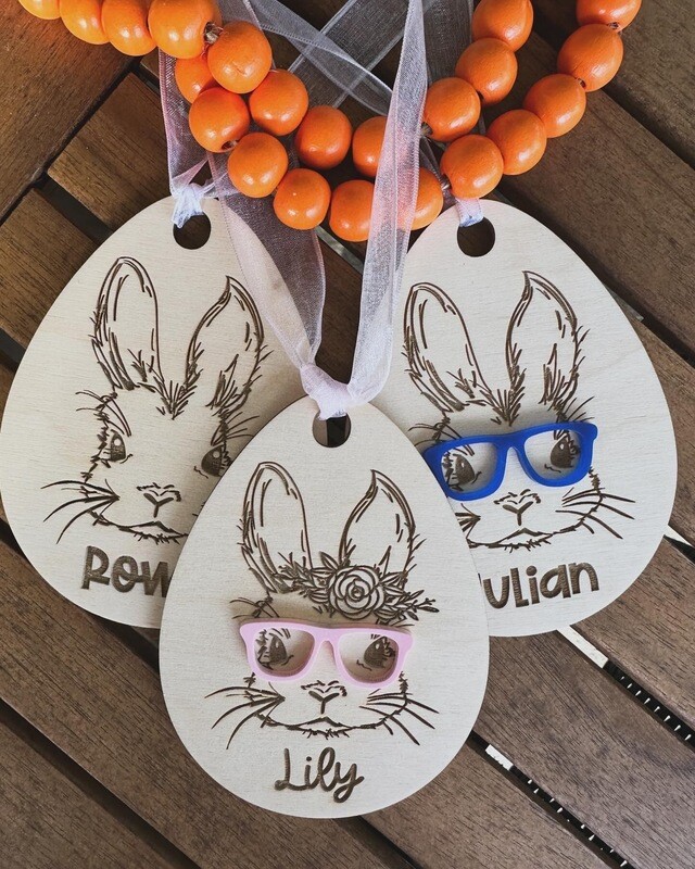 Easter Bunny Tag