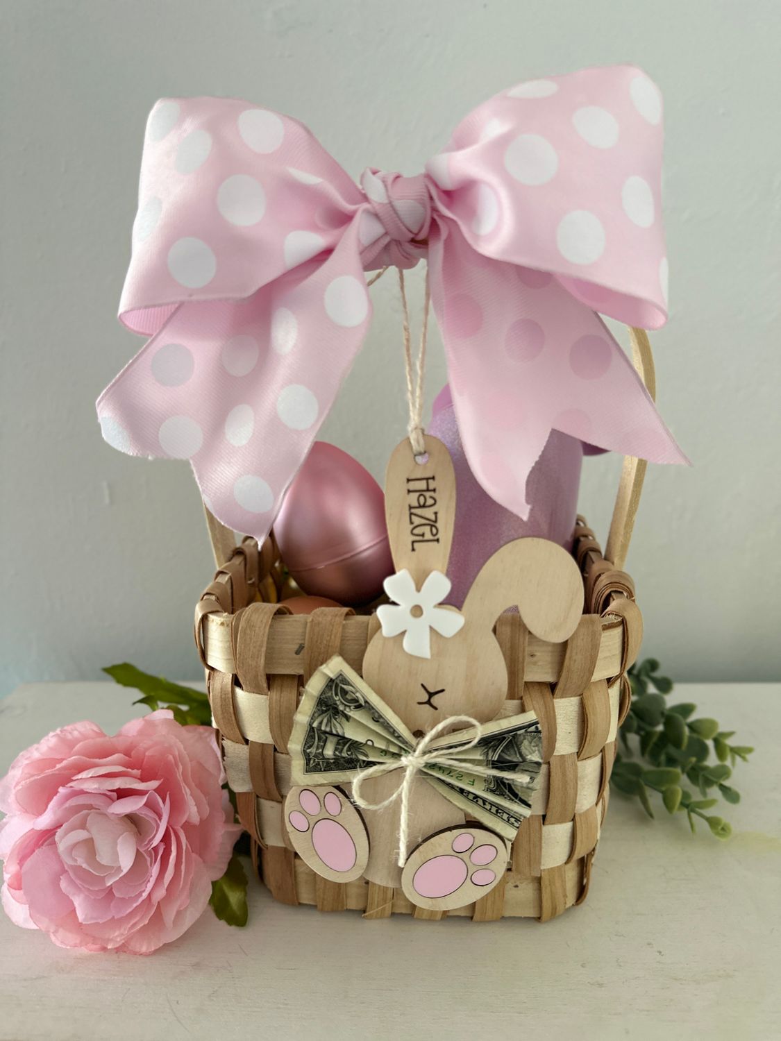 Easter Bunny Money Tag