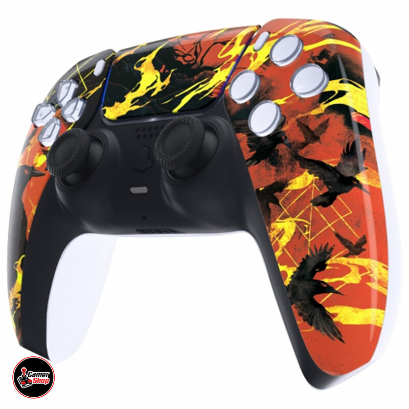 Carcasa PS5 Fire Raven