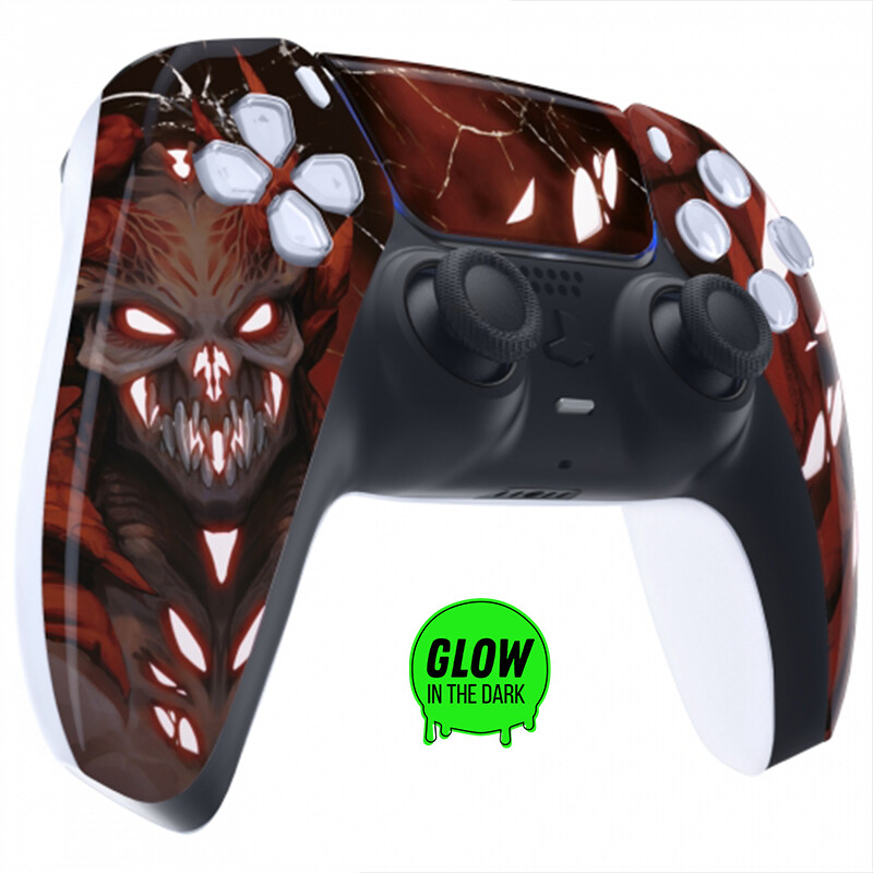 Carcasa PS5 Glow Demon