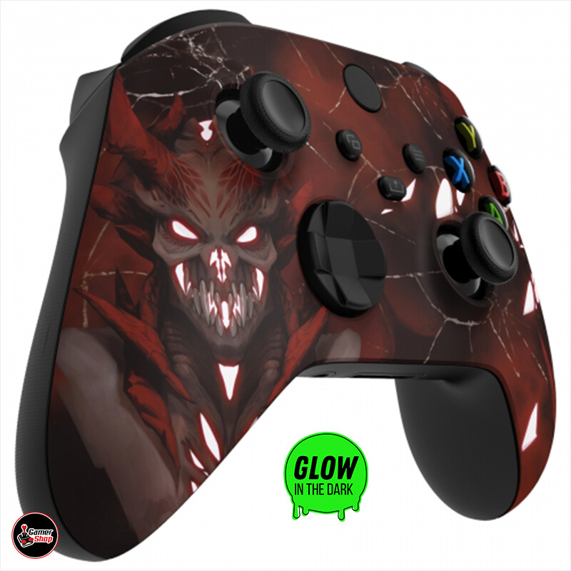 Carcasa Xbox series X Glow Demon