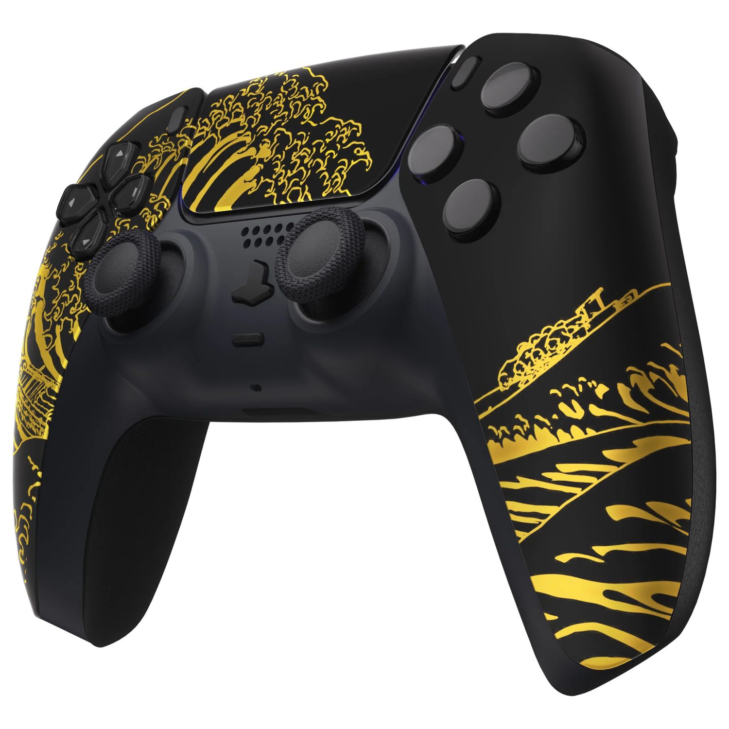 Carcasa PS5 Gold Waves