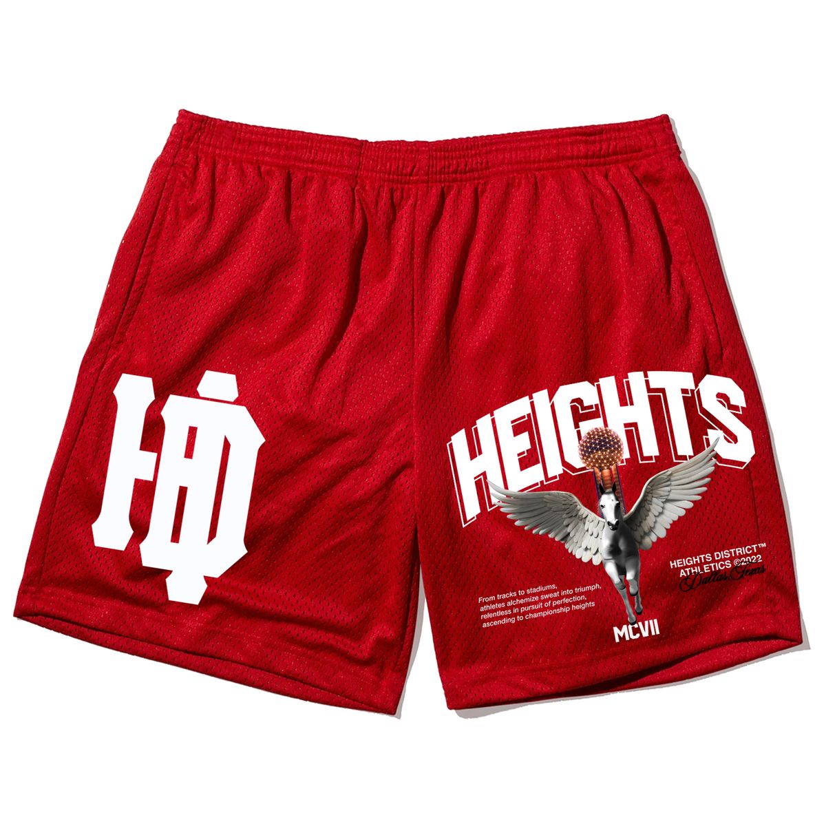 Heights District MCVII Mesh Shorts