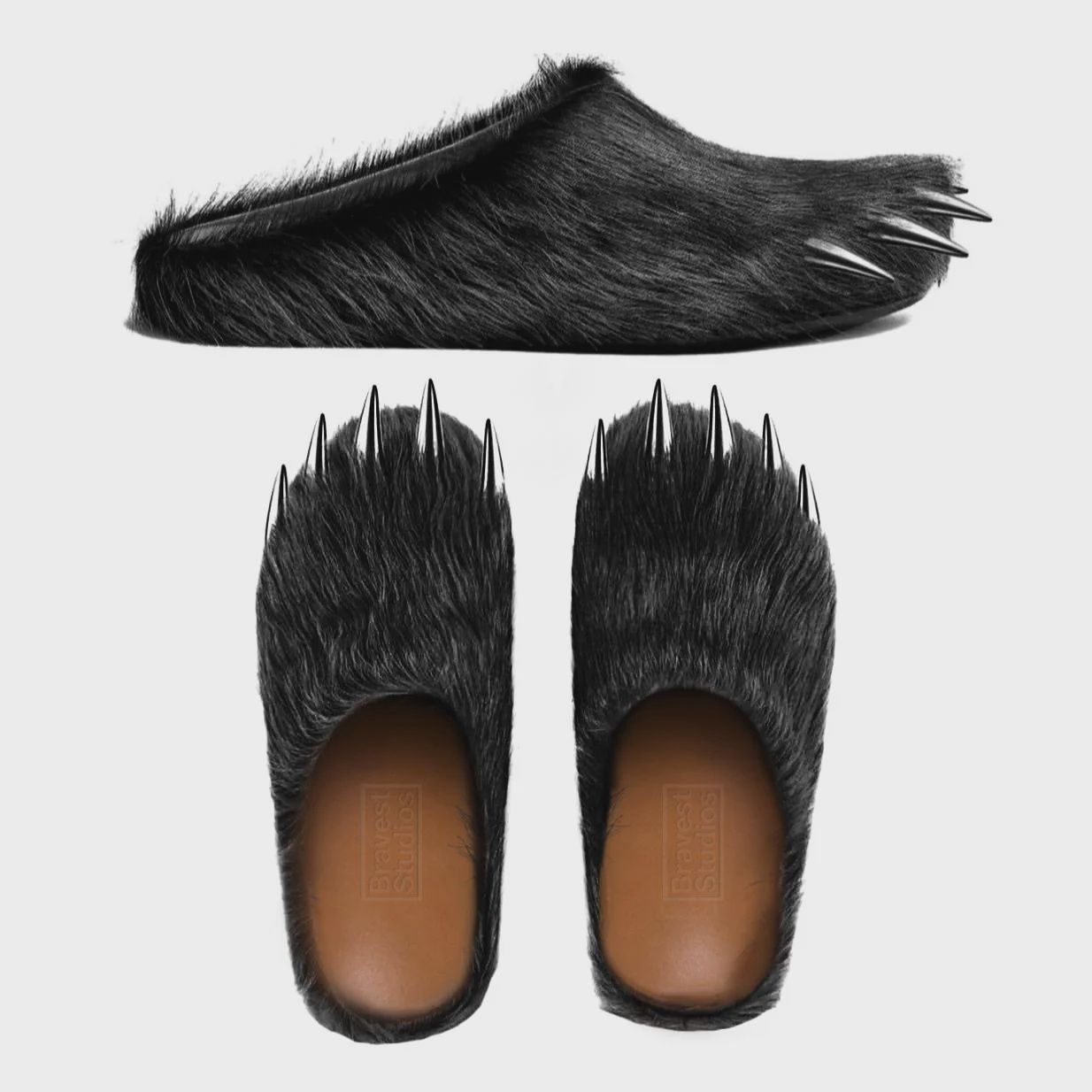 Bravest Bear Claw Clogs Blk