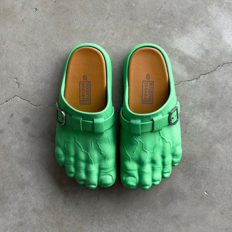 Hulk Clogs Green