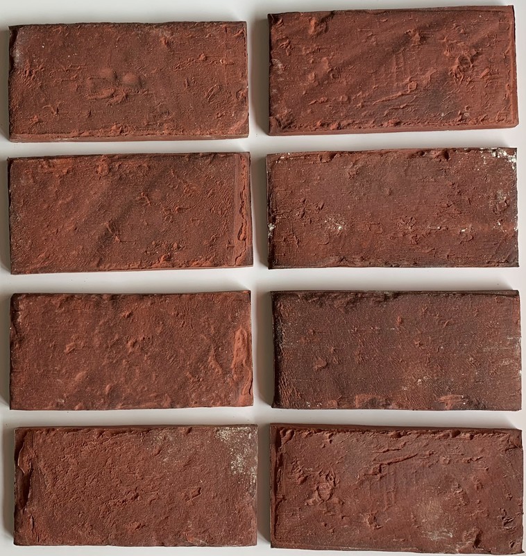 Rustic Collection Ravenna Thin Brick tiles (Size: 3-3/4" x 7-1/2")