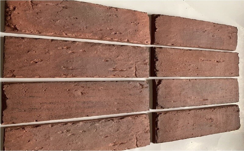 Antique Collection Ravenna Thin Brick tiles (Size: 2-1/4&quot; x 8&quot;)