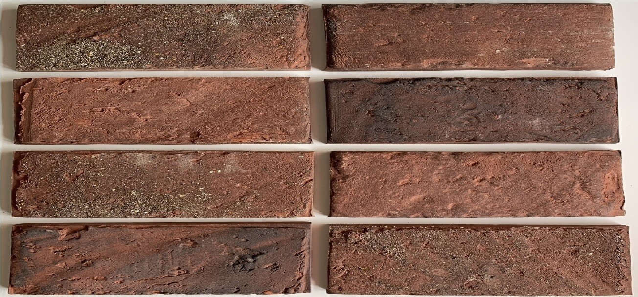 Rustic Collection Ballard Thin Brick tiles (Size: 2-1/4&quot; x 8&#39;)