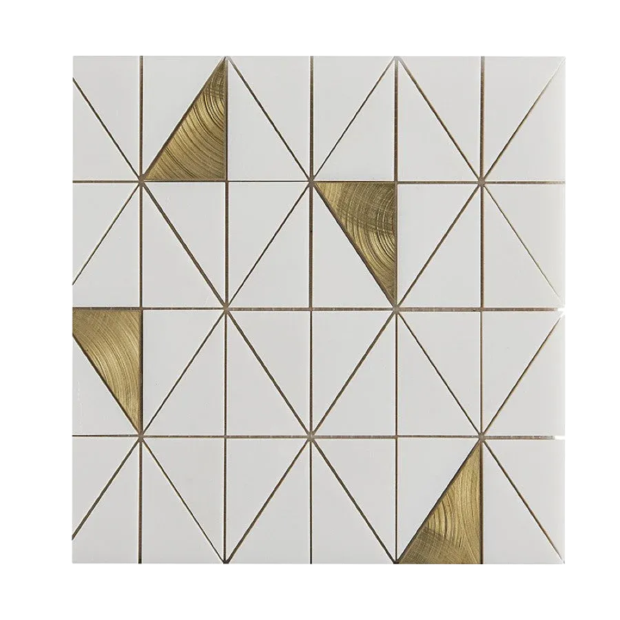 Damask Glamour Marble Mosaic Tile