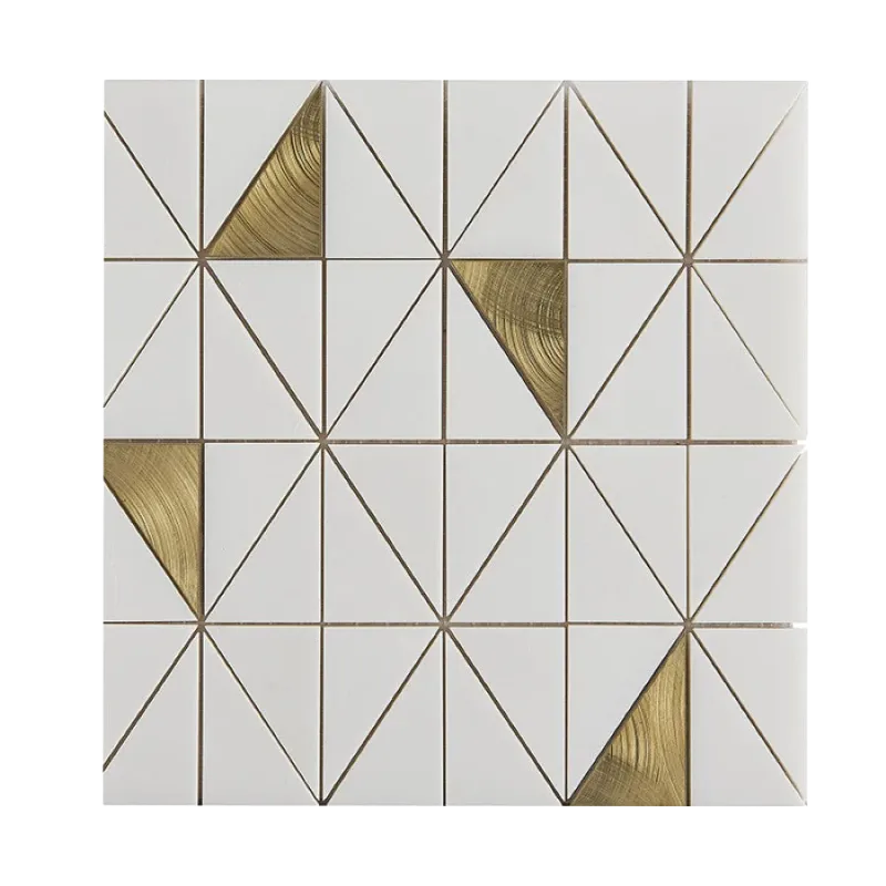 Damask Glamour Marble Mosaic Tile