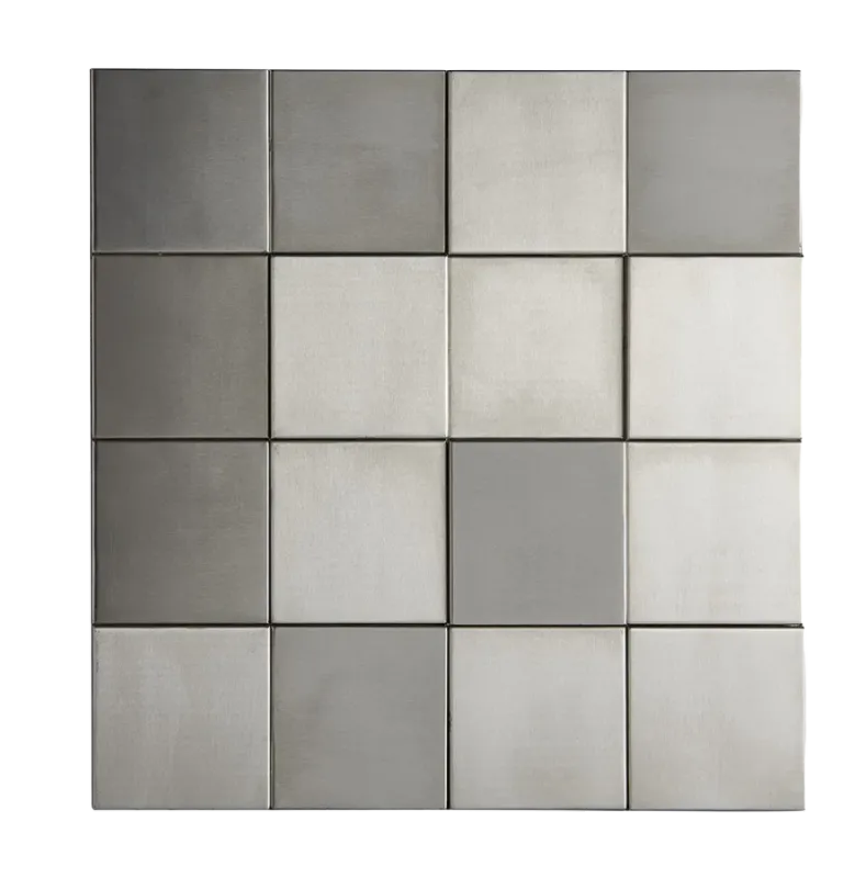 Ice Cube Mosaic Stainless Steel Mosaic Tile