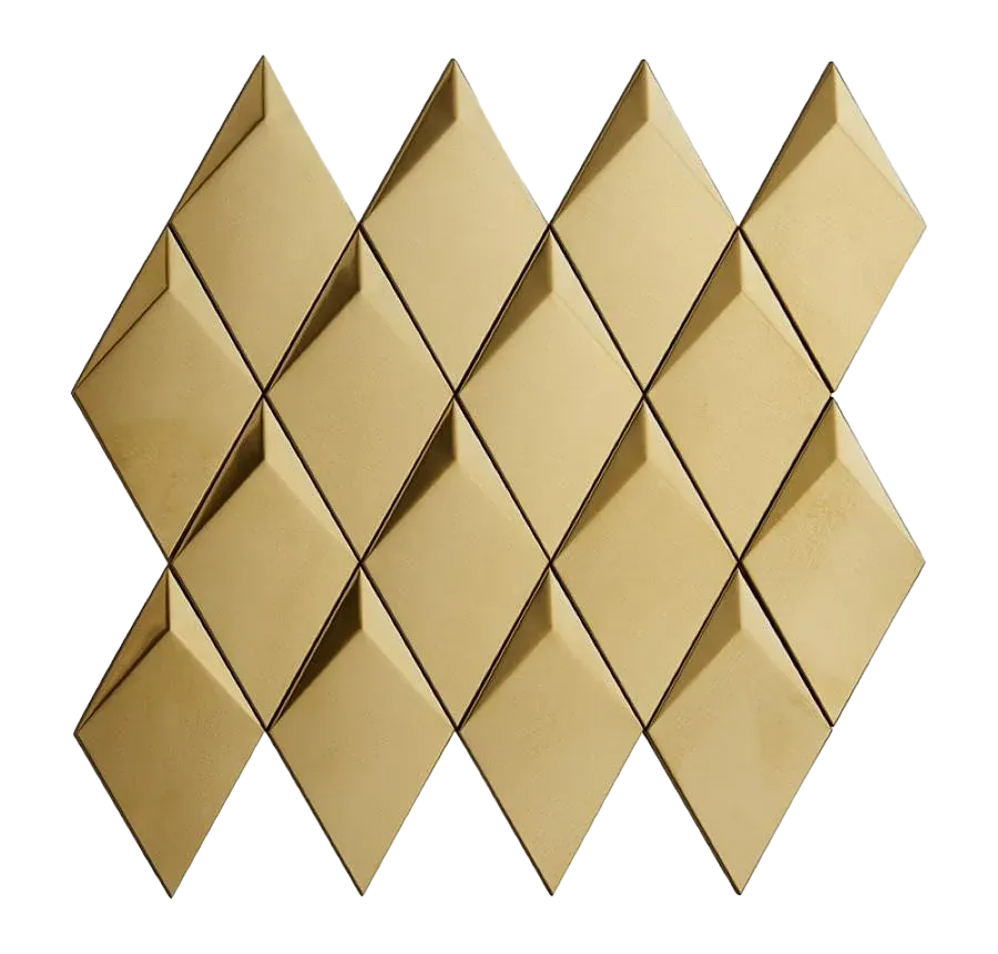 Angyle Strata Stainless Steel Mosaic Tile
