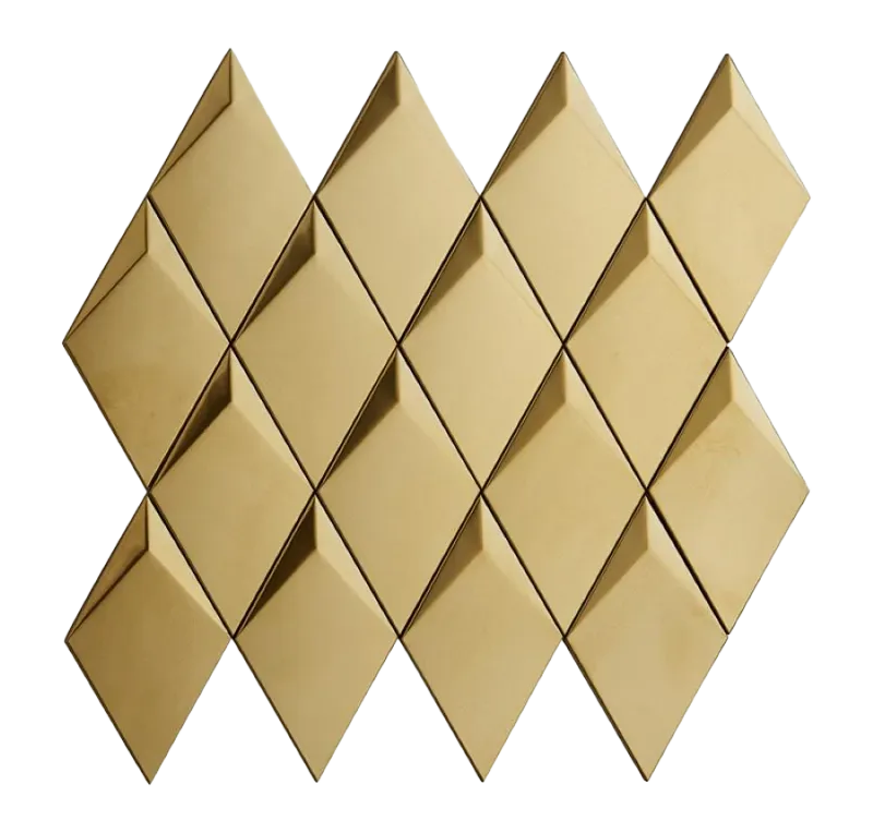 Angyle Strata Stainless Steel Mosaic Tile