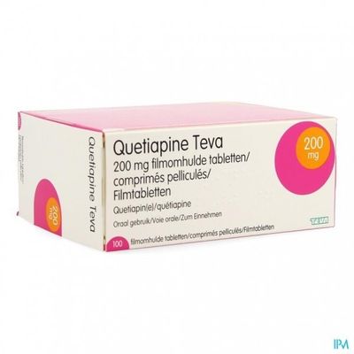 Quetiapine Teva 200mg
