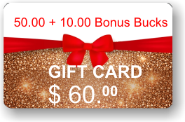 ViewIT Gift Card  Value: $50.00 + 10.00