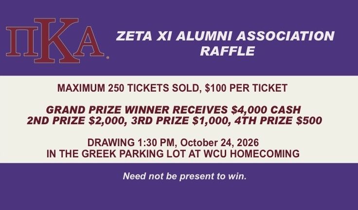 2026 ZXAA Homecoming Raffle