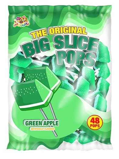 The Originial Big Slice Pops Green Apple
