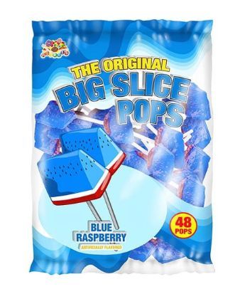 The Originial Big Slice Pops Blue Raspberry