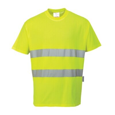HI VIS YELLOW T-SHIRT S/S
