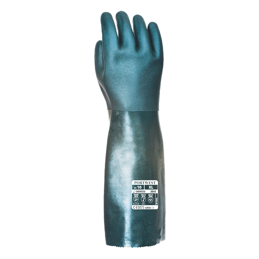 DOUBLE DIPPED PVC GAUNTLET 45cm