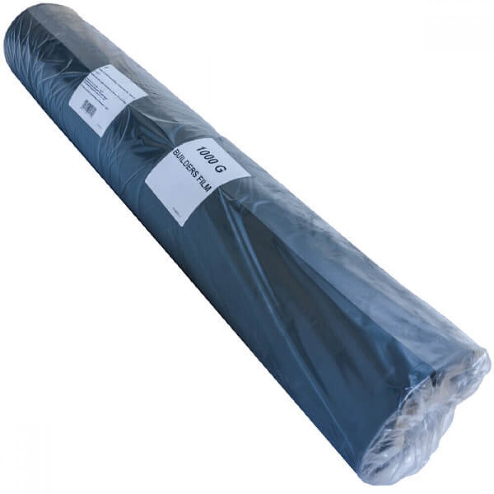 1000G BUILDERS POLYTHENE FILM - 3.6MTRS X 17 MTRS