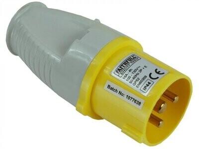 YELLOW PLUG 110v 16a