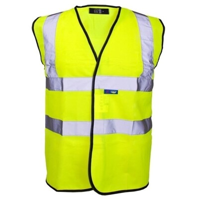 10X PRINTED HI VIS VEST