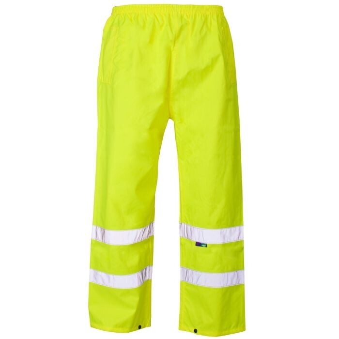 HI VIS WATERPROOF OVERTROUSERS