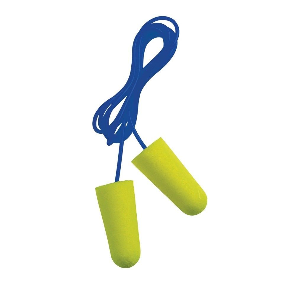 PU FOAM CORDED EAR PLUGS Box100
