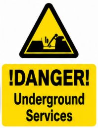 DANGER UNDERGROUND SERVICES 600X600