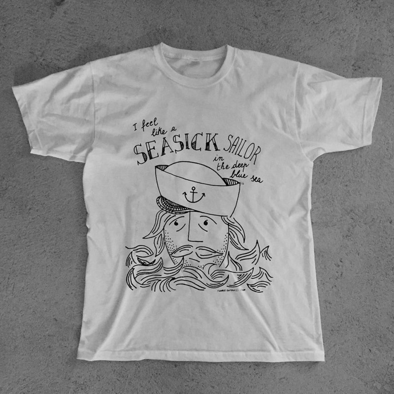 T-Shirt SEASICK SAILOR