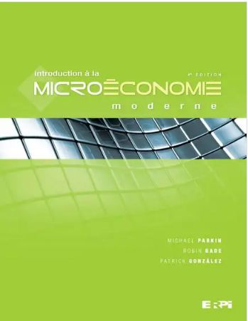 Introduction à la microéconomie moderne