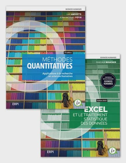 Méthodes quantitatives, 5e éd. + Excel et le traitement statistique des données 2023)