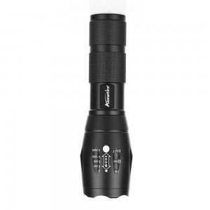 ALONEFIRE G700 CREE XML T6 LED Zoomable Flashlight Torch