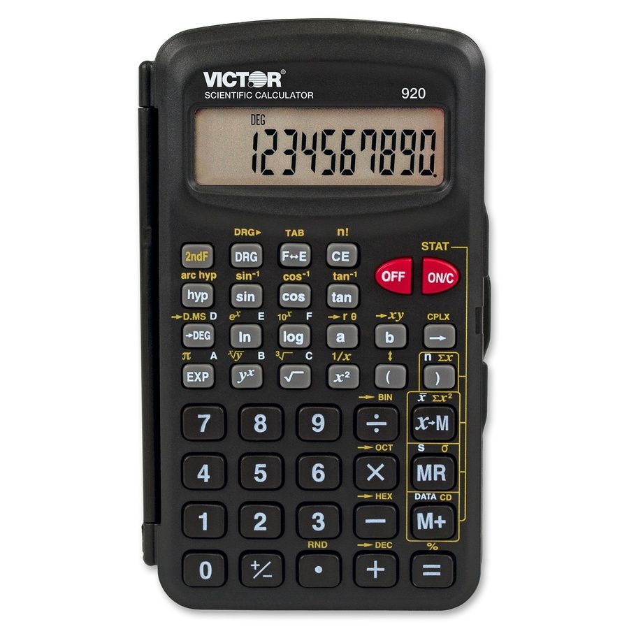 Victor 10-Digit Compact Scientific Calculator