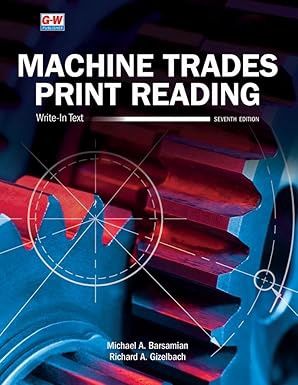 Machine Trades Print Reading 7th Edition