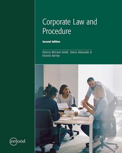 Corporate Law and Procedure 2nd