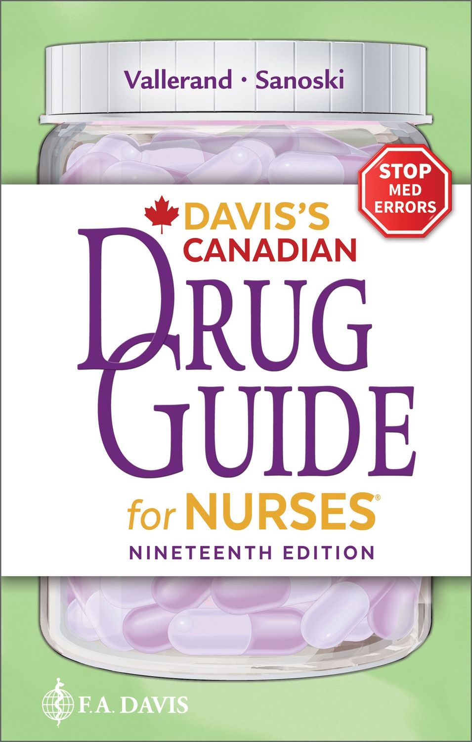 Davis&#39;s Canadian Drug Guide for Nurses 19th