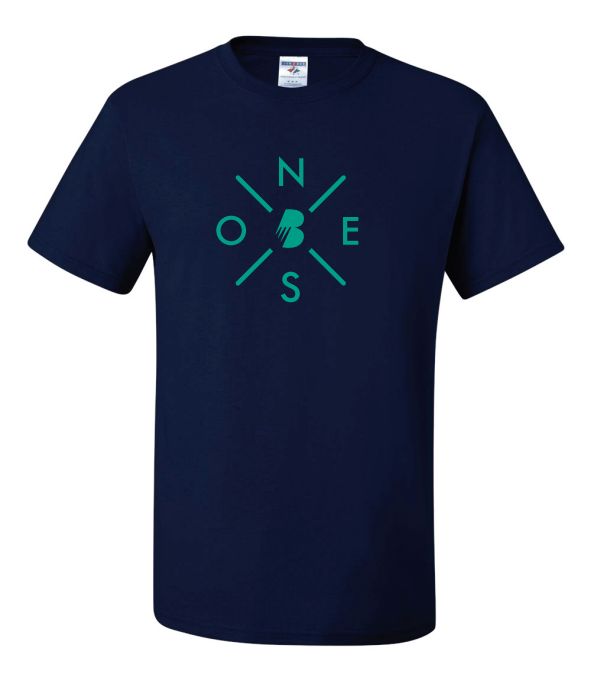 Tshirt - Boussole, Sizes: small