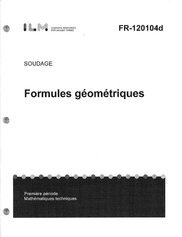 Formules géométriques